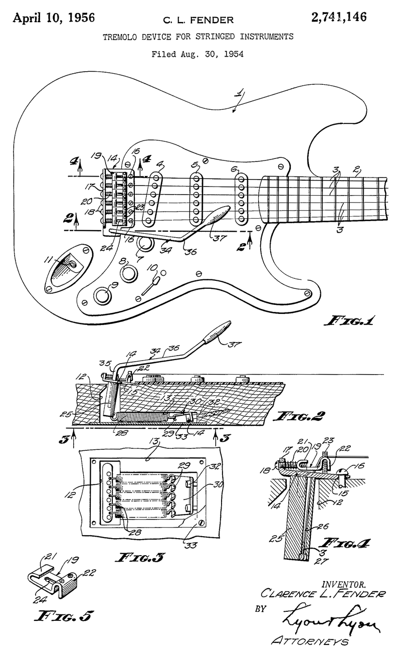 Patent of first strat