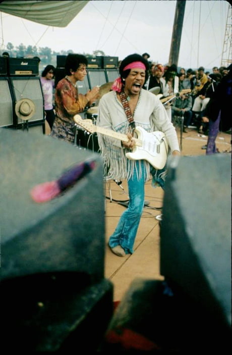 Jimi Hendrix at Woodstock